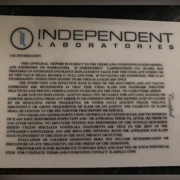 Certified .75 ct. diamond & 14k white gold chain. NWOT - Picture 6 of 9